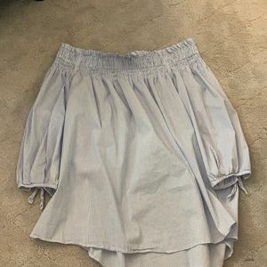 DO+BE off the shoulder shirt